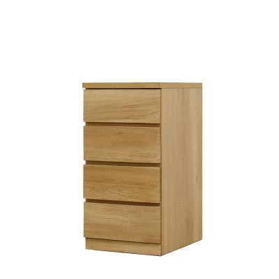 ふるさと納税 大川市 幅40-4段(奥行55cm)オーク色 クローゼットチェスト「フィット」大川家具【丸田木工】