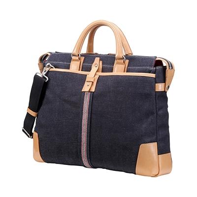 ふるさと納税 豊岡市 豊岡鞄　craftsmanship　tradicion ブリーフ(ネイビー)