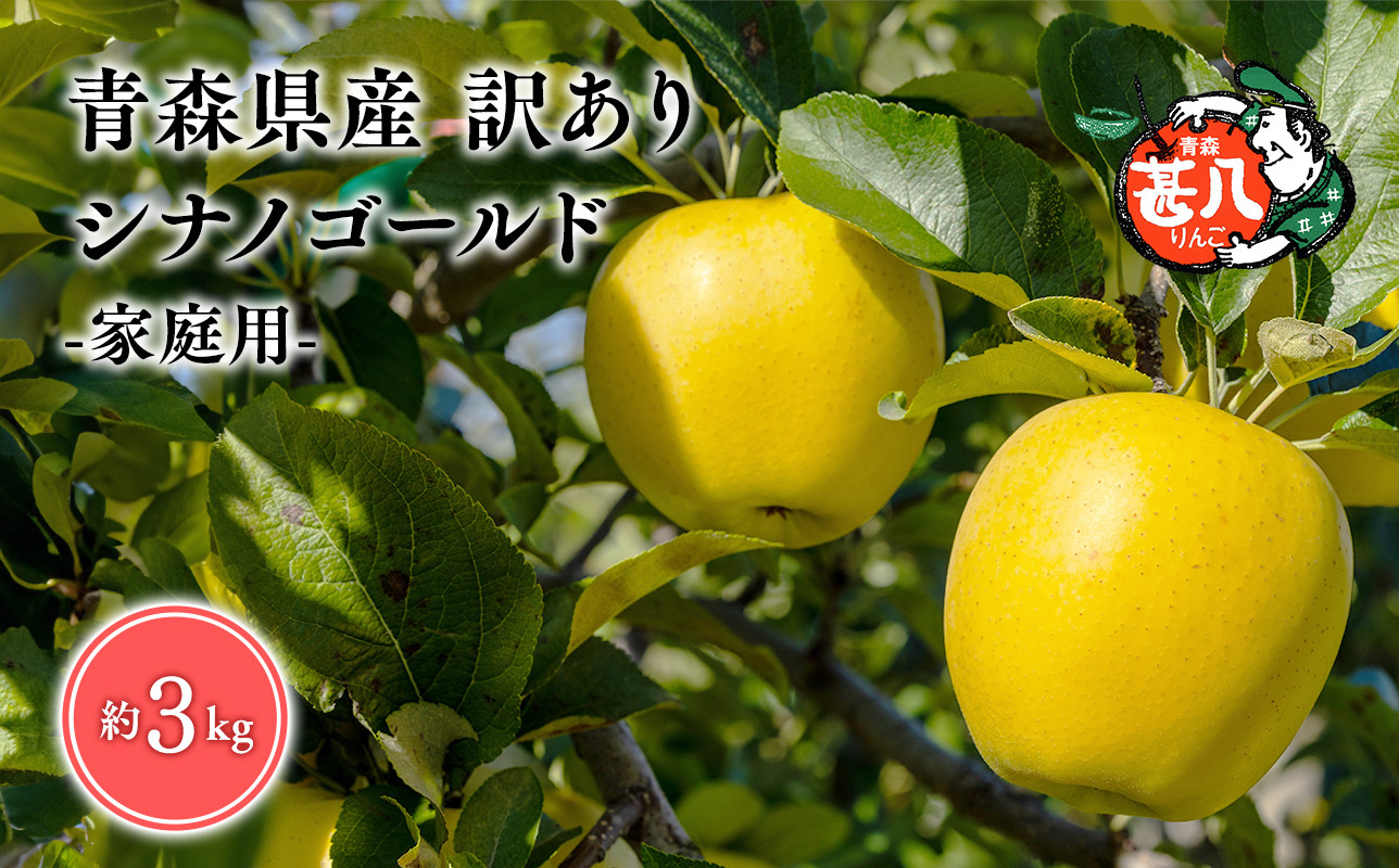 
            ６月発送　訳あり　家庭用　甚八りんごシナノゴールド３kg【青森県 平川市 マルジンサンアップル】６月発送 青森 青森県産 平川 りんご リンゴ 林檎 くだもの 果物 フルーツ 
          