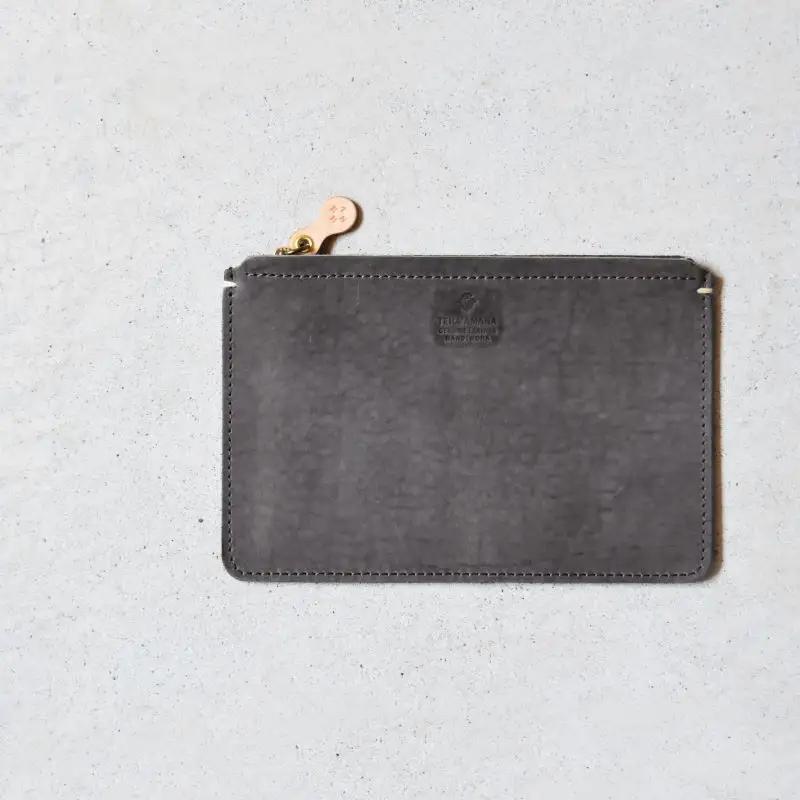 Teha’amana Square pouch S テハマナ スクエアポーチ S スモーク ブラウン