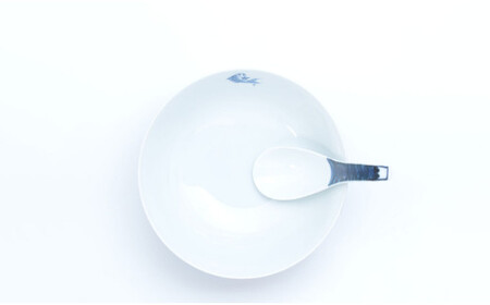 AA25-354 究極のラーメン鉢 日出国（レンゲ付）まるぶん