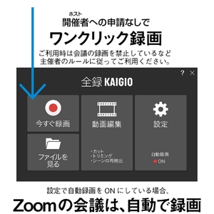 全録KAIGIO　オンラインコード版 【166016】ﾘﾓｰﾄ会議 保存ｿﾌﾄ ｿﾌﾄ 自動生成