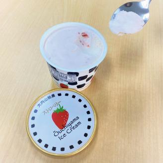 大内山アイスクリーム4個ずつセット　ストロベリー・チョコ【khy005-6B】