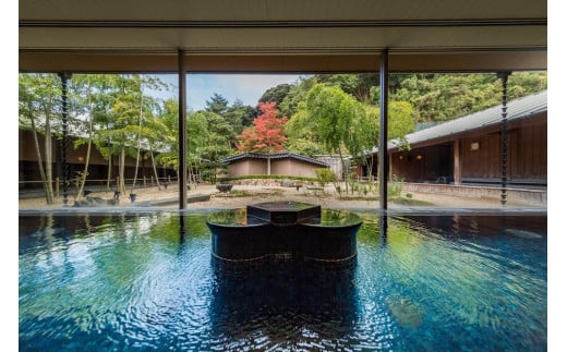 
            【源泉の宿　萩本陣】平休日1泊2食付 ペア宿泊券　＜本丸・上層階和洋室＞
          