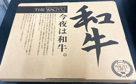 うしちゃんの選べる花巻黄金和牛ギフトA　A5サーロインステーキ約250g×2P 【989】