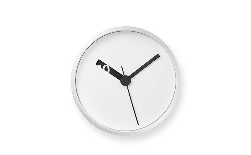 Extra Normal Clock / RM24-07 GY(グレー) 壁掛け時計 時計 Lemnos レムノス インテリア 民芸品 工芸品 工芸 伝統技術 壁掛け