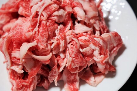 【神戸牛 牝】切り込み肉 切り落とし 小間切れ:500g 川岸畜産 (10-80)【冷凍】