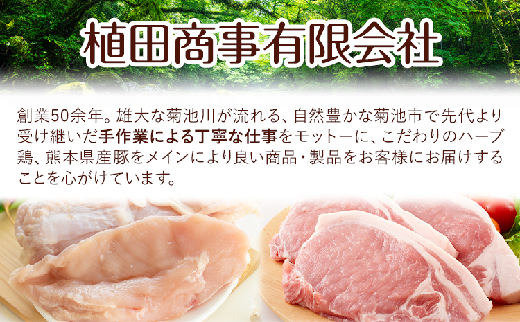 【3ヶ月定期便】熊本県産 豚肉 モモスライス ウデ こま切れ セット 合計 約9kg 約3kg×3回 植田商事有限会社 《お申し込み月の翌月から出荷開始》 熊本県 菊池市 モモ ウデ 詰め合わせ 豚 