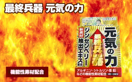 No.312 最終兵器 元気の力 ／ サプリメント サプリ 大阪府