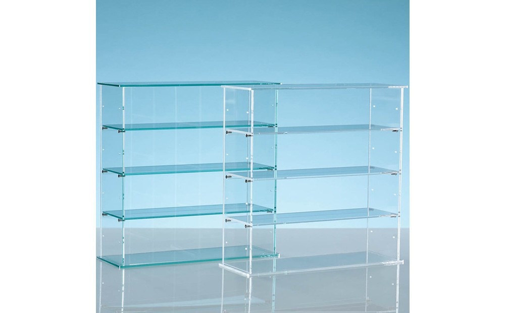 アクリルコレクションケースEタイプ　W45cm×D16cm×H45cm　川崎市自社工場一貫生産品　１台【カラー選択可】