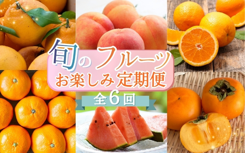 
            【2・4・6・8・10・12月 偶数固定月発送 全6回】和歌山産 旬のフルーツ お楽しみ 定期便 【魚鶴商店】【UT113w】
          