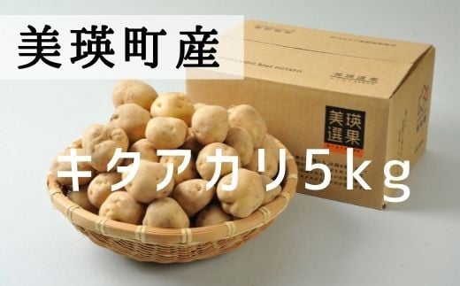 美瑛選果　美瑛町産キタアカリ5kg[0075-02]