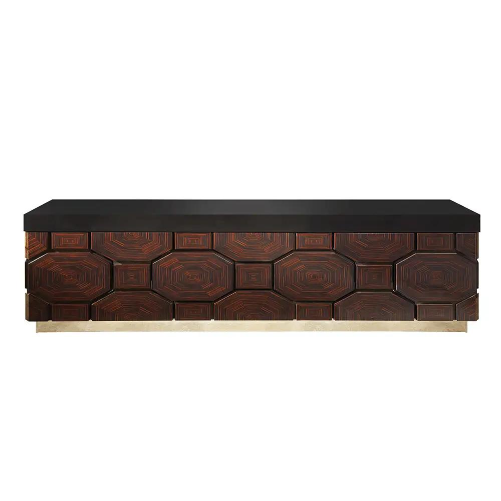 Tortoise Low Cabinet ／ 家具 トータス ローキャビネット オリジナル家具 ブランド MATSUOKA マツオカ 松岡家具製造 高級感 上質 エレガント ラグジュアリー ワンランク