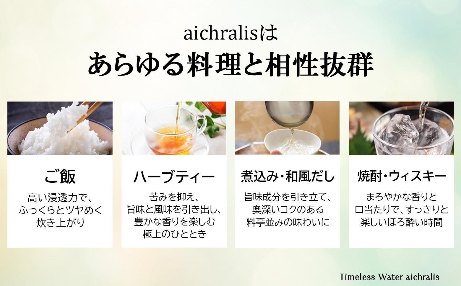aichralis (アイクラリス) バラエティセット（500ml・900ml・2Lセット）