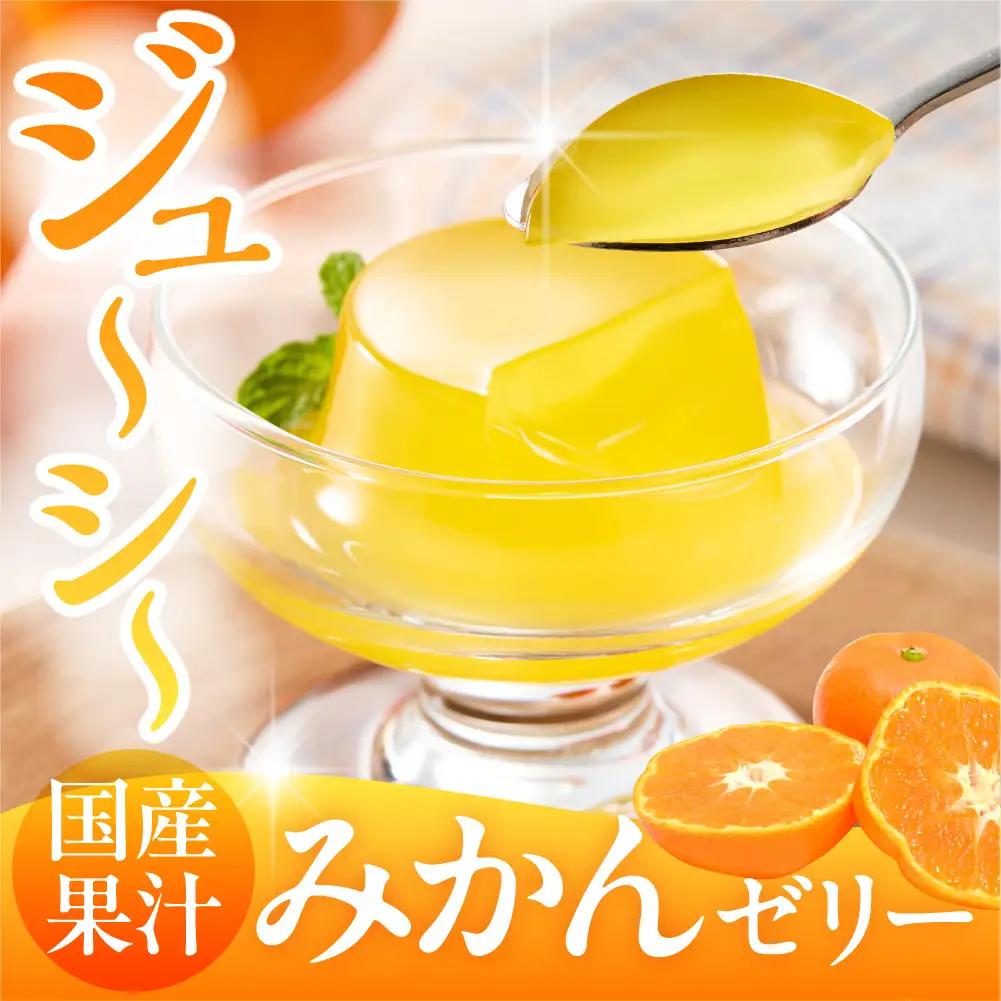 みかんゼリー 1袋4個入×12袋 フルーツ ゼリー