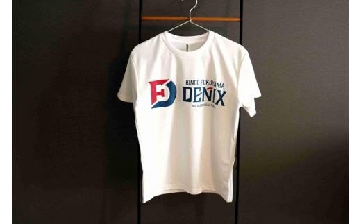 応援グッズ 【サイズ：3L】びんご福山デニックスオリジナルTシャツ 広島県福山市/株式会社　福山デニックス [BABY008]