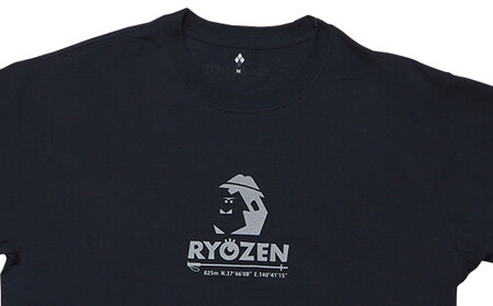 モンベルコラボ商品 RYOZEN Tシャツ ダークネイビー L F21C-287