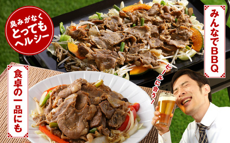 味付け ジンギスカン 1.5kg【6人前 小分け 250g×6P 羊肉 ラム 焼肉 バーベキュー 冷凍 簡単調理 北国からの贈り物】