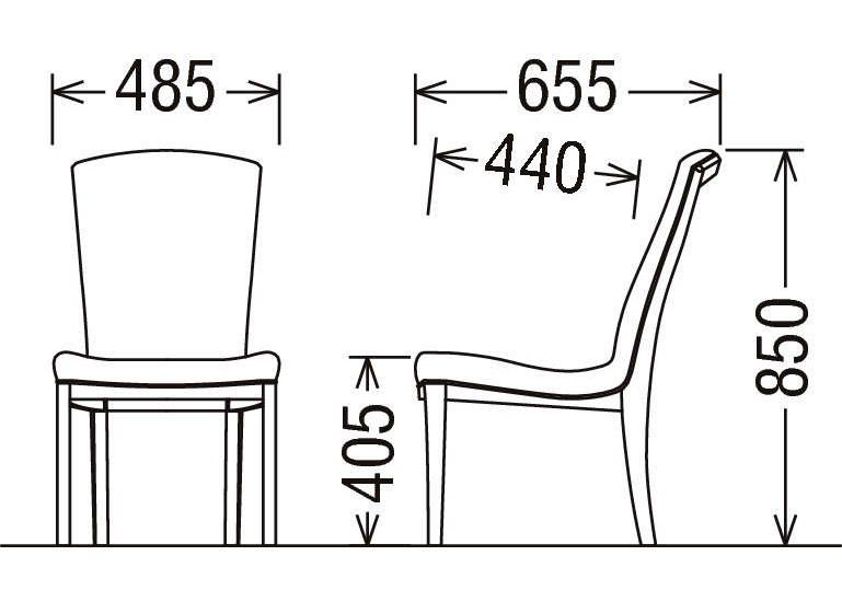 カリモク家具『ダイニングチェア』CT7905 [1262]