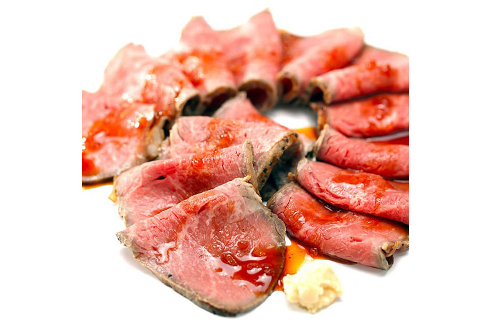 秋田錦牛ローストビーフ（ブロック）500g【男鹿市 福島肉店】