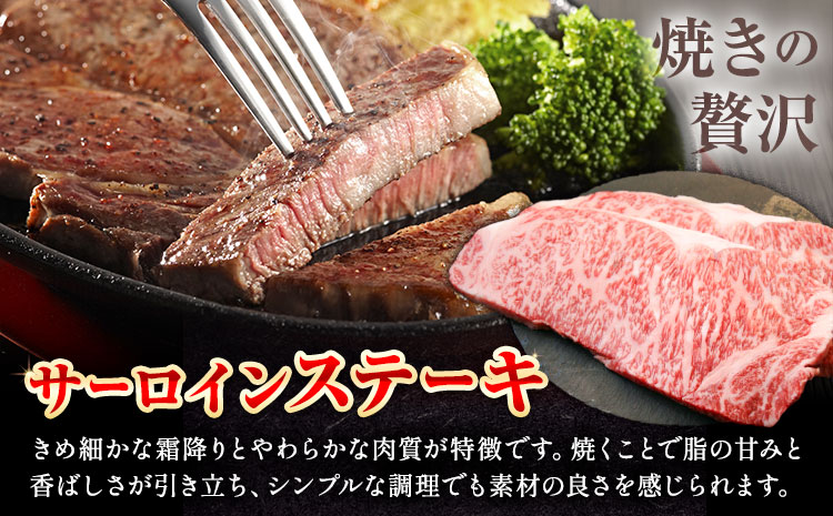 鹿児島黒牛 サーロインステーキ すきやきセット 計800g 北さつま農協 《60日以内に出荷予定(土日祝除く)》鹿児島県 さつま町 牛肉 牛 サーロイン ステーキ すき焼き---stm-ksn-7-8