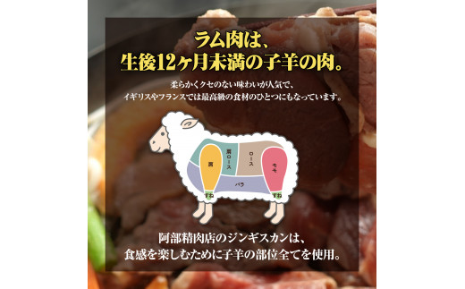 【定期便：全4回】味付きジンギスカン300g×2個