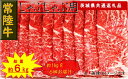 【ふるさと納税】【6か月定期便】【常陸牛】しゃぶしゃぶ用肉 約1kg【定期便】計6回 総量約6kg（茨城県共通返礼品）【 常陸牛 茨城県 日立市 】