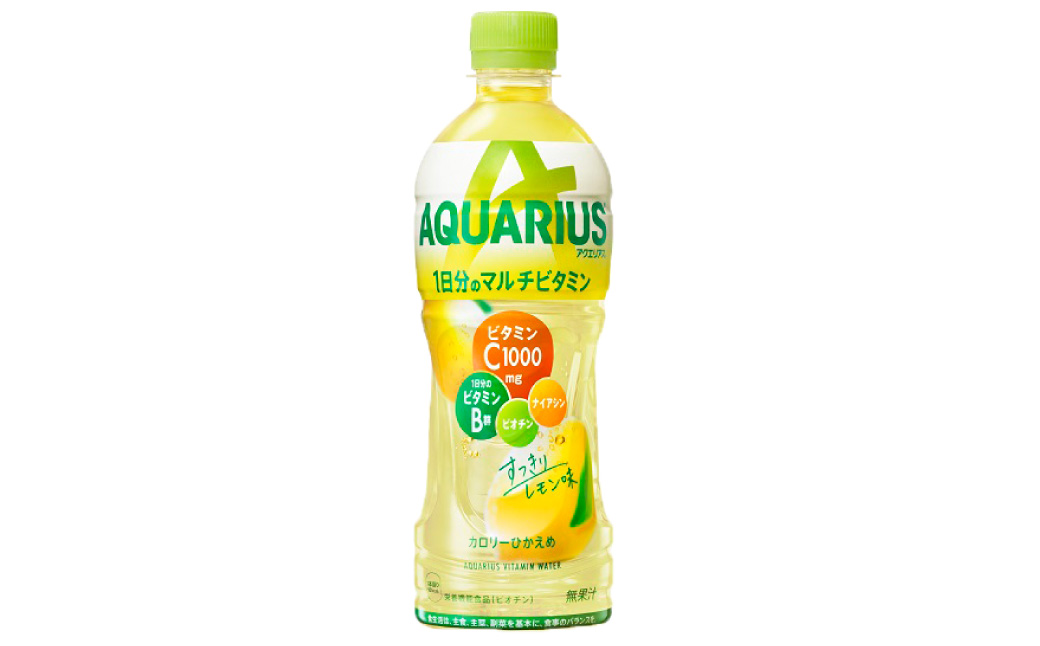 アクエリアス 1日分のマルチビタミン アクエリアス PET 500ml×24本×各1ケース セット 合計48本 2ケース【コカコーラ】水分補給 スポーツ飲料 清涼飲料水 常温 AQUARIUS コカ・
