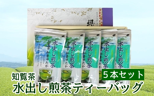 
039-07 知覧茶水出し煎茶ティーバッグ5本セット
