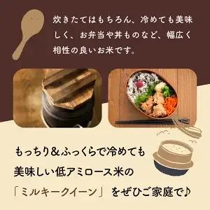 ＜数量限定＞【令和8年産】【定期便・全4回】「超早場米」ミルキークイーン 計20kg（5kg×4回）_K028-T007