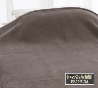 ROMANCE 岩盤浴プレミアム マイヤー毛布 シングル グレー 33008700｜寒さ対策 あったか 軽い ニューマイヤー毛布 ブラックシリカ練りこみ 抗菌防臭 毛布 洗える [4280]