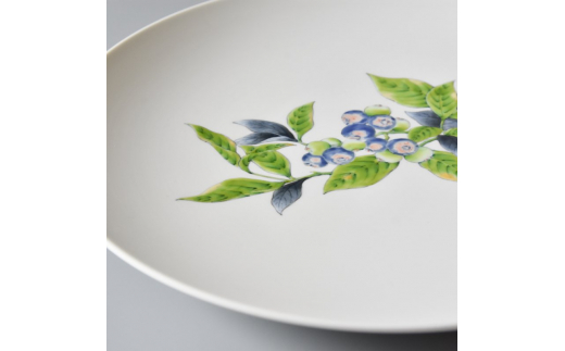 【伊万里焼】プレート 平皿 Blueberry φ29cm Plate  H828_イメージ3