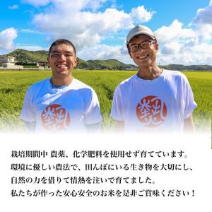 【令和7年産　新米先行予約】コシヒカリ玄米10kg《栽培期間中農薬・化学肥料不使用》徳島県阿南市産【1655401】