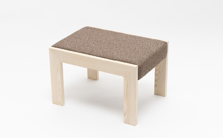 センの木の家具 Ottoman（T-9077 ブラウン）