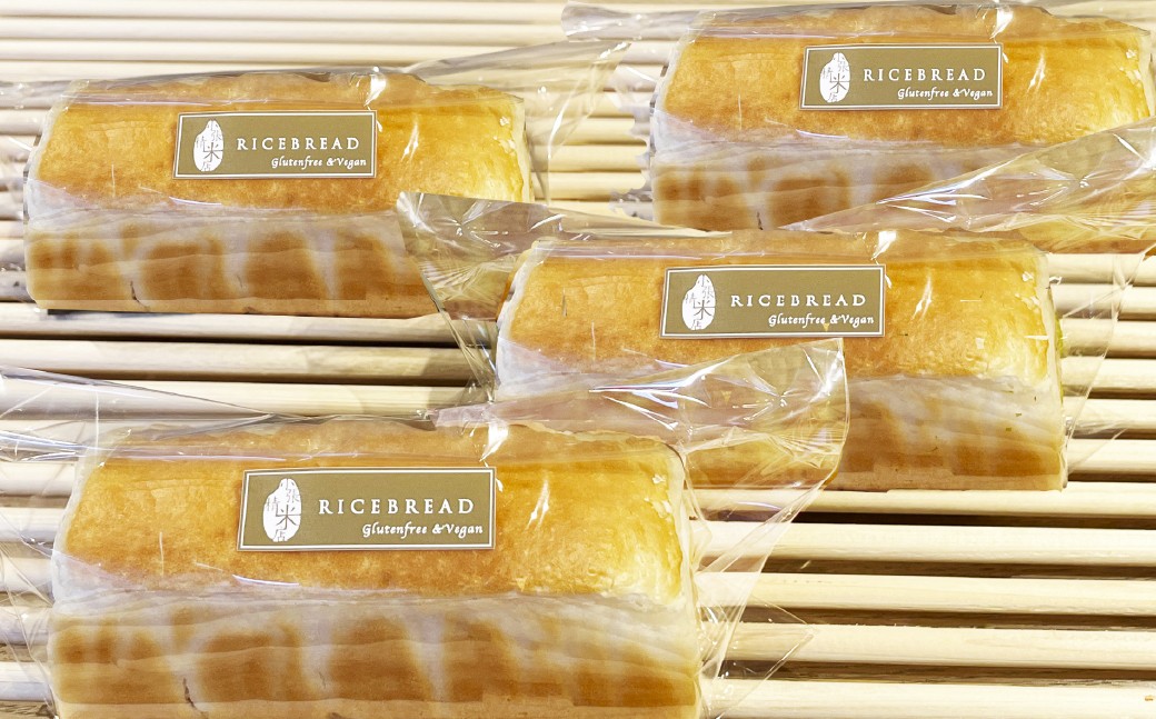 米屋が作った RICE BREAD （ 冷凍 ） 白パン 4個入り