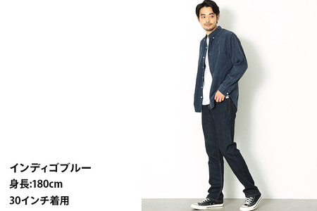 EDWIN インターナショナルベーシック 403 フレックス ふつうのストレートパンツ MENS【29インチ・インディゴブルー】E403F-00-29