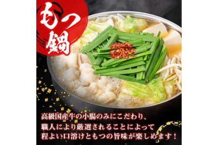 博多もつ鍋専門店「もつ鍋田しゅう」のもつ鍋セット 味噌味(4～5人前)モツ鍋 もつ鍋セット 国産牛 冷凍 みそ 牛モツ 小腸 ホルモン ちゃんぽん＜離島配送不可＞【ksg0466-A】【田しゅう】