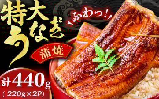 特大蒲焼（220g×2尾） 広川町 / イールファクトリー株式会社 [AFBS005]