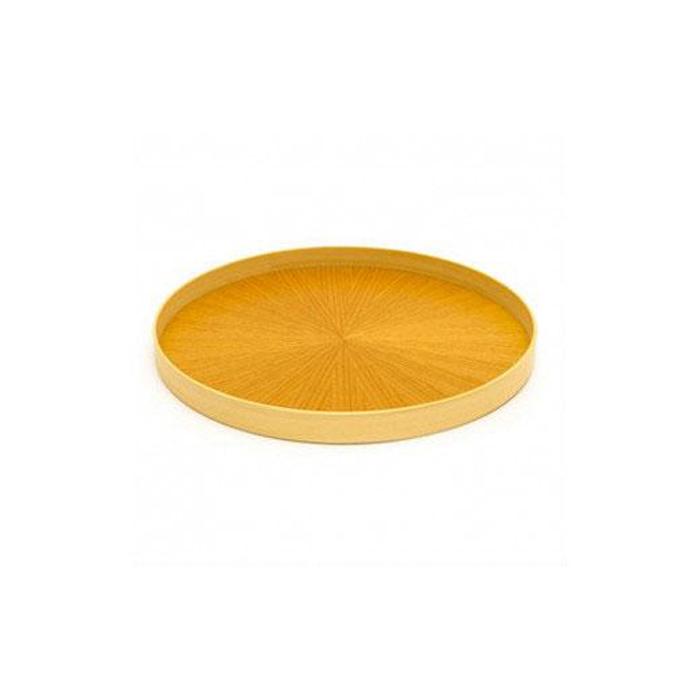 【ふるさと納税】Round Rays Tray S ケヤキ Zelkowa トレー おぼん | 木製 トレー トレイ おぼん テーブル コーディネート インテリア キッチン 飾り台 雑貨 家具 日用品 徳島 人気 おすすめ 送料無料