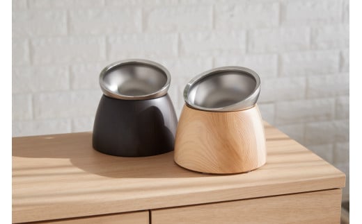 
                  【グッドデザイン賞受賞】～小さな家族のためのペット用フードボウル～ 「swelltone.」 F4N-0650
                