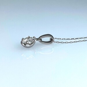 Pt900 天然ダイヤモンド VS-class ネックレス 0.5ct IB-F030625