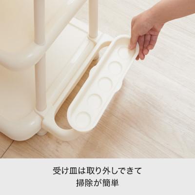 ふるさと納税 葛城市 シューズストレージ5段　アイボリー |  | 02