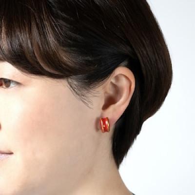 ふるさと納税 多治見市 【美濃焼】ぷぬピアス ストロベリー【七窯社】 |  | 01