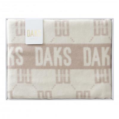 ふるさと納税 泉大津市 【日本一の毛布の町】DAKS DD Argyle ウール毛布(毛羽部分)　シングル　ギフト箱入り |  | 01