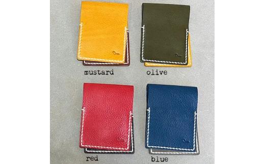 【革小物one】rhodia cover（ロディアカバー）チョコ