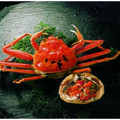 ふるさと納税 鯖江市 【11月6日漁解禁】 冬の味覚!越前せいこがに甲羅盛 6個セット 1杯当り180g〜200g |  | 01