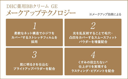 DHC薬用 BBクリーム GE【ナチュラルオークル00】2本セット AKH0012VC01