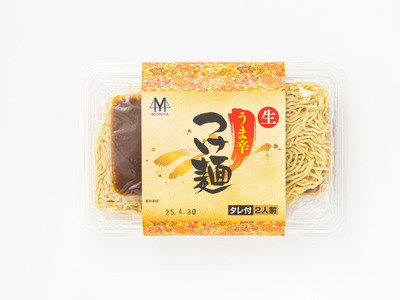 北海道のうま辛 つけ麺340g(2食入り)×2個＜計4人前＞ ちぢれ麺太麺_北海道で人気 ラーメン 太麺 釧路ラーメン 冷蔵 配送時期が選べる 配送 指定 配送日 選べる スピード発送 森谷食品 ご当