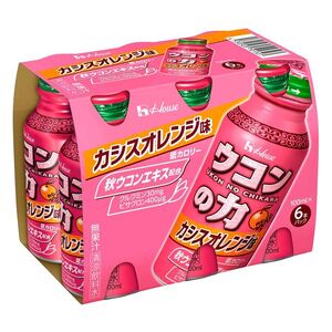 ハウスウェルネスフーズ ウコンの力 カシスオレンジ味 2パック（12缶）