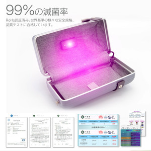 【おしゃれに安心除菌！減菌率99％】 UV除菌バッグ リーフグリーン スマホ uv レディース ショルダーバッグ ハンドバッグ スマホ除菌器 マスク除菌 携帯 iphone 眼鏡 携帯ポーチ お洒落 